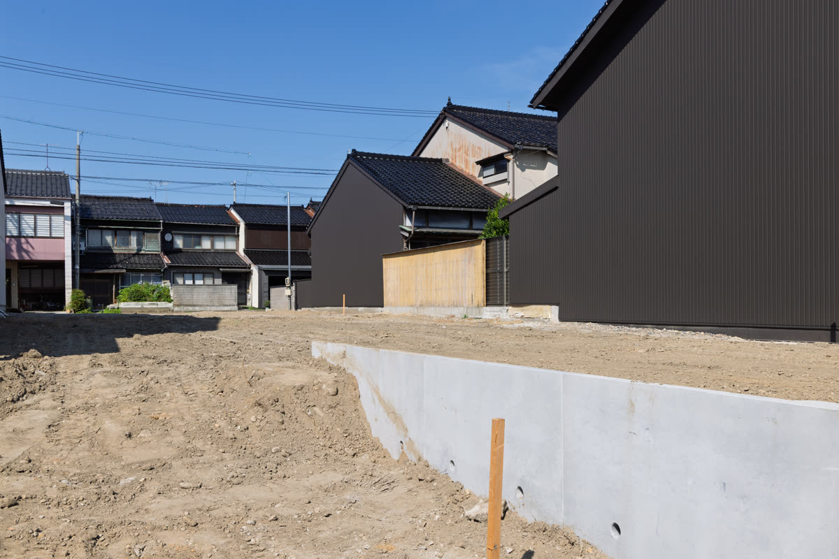 解体後の更地(イメージ)