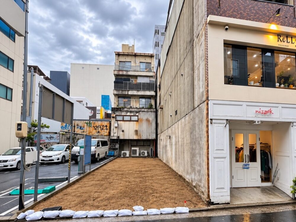 広島市木造3階建て解体工事 60坪 解体後