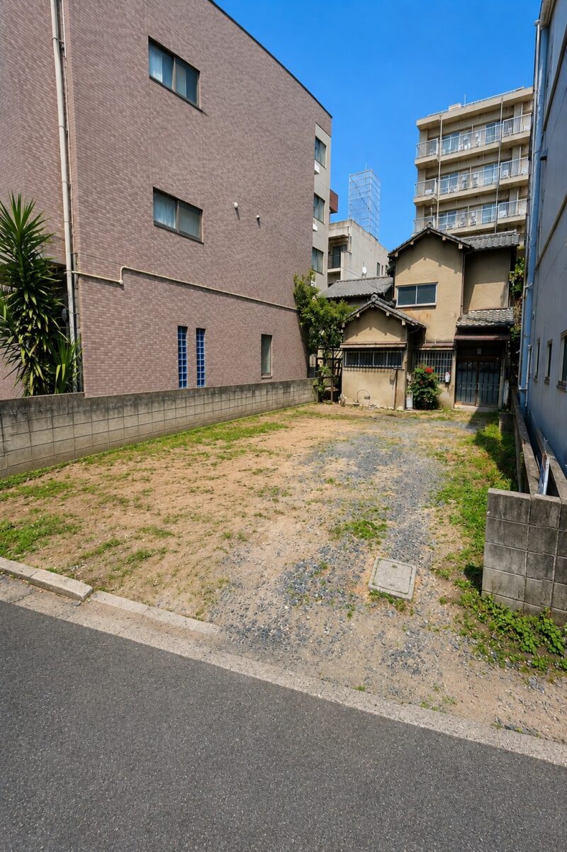 広島市木造2階建て住宅解体工事 解体後