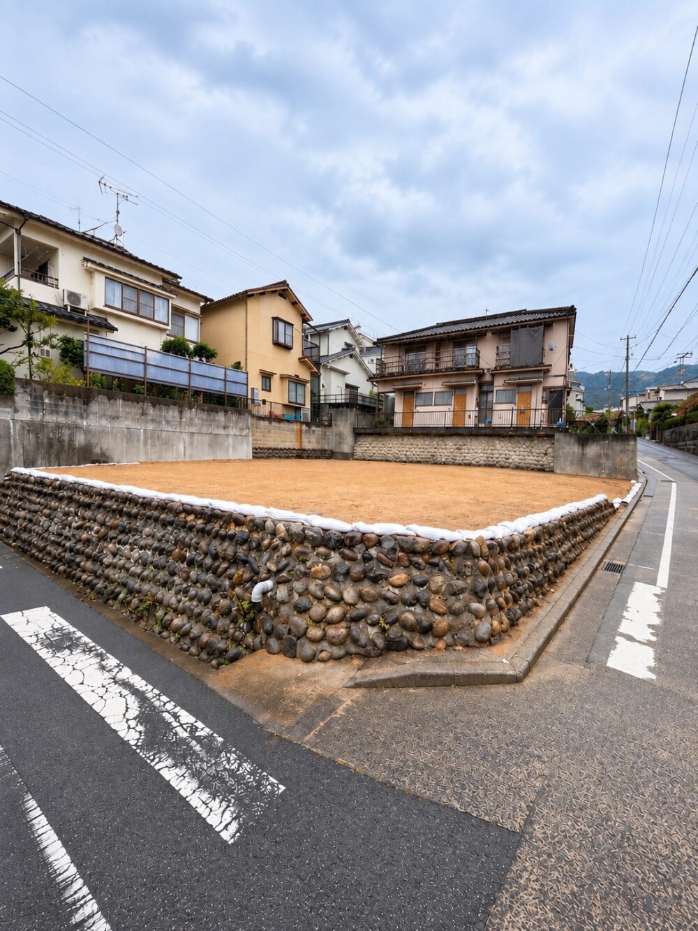 広島市木造2階建てアパート解体工事 70坪 解体後