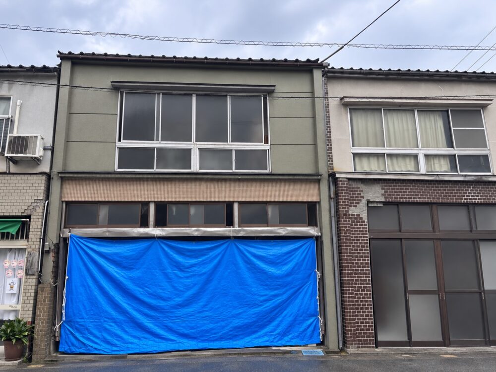 石川県2階建て木造解体工事 38坪 解体前