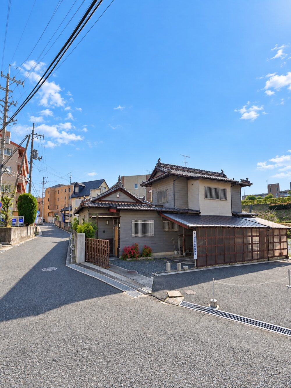 東広島市平屋建て木造住宅解体工事 60坪 解体前