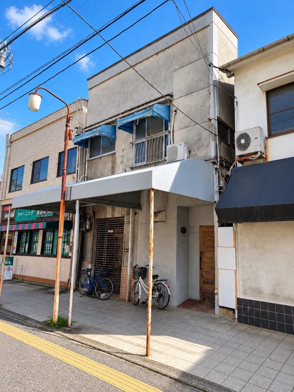 呉市木造2階建て解体工事 57坪 解体前