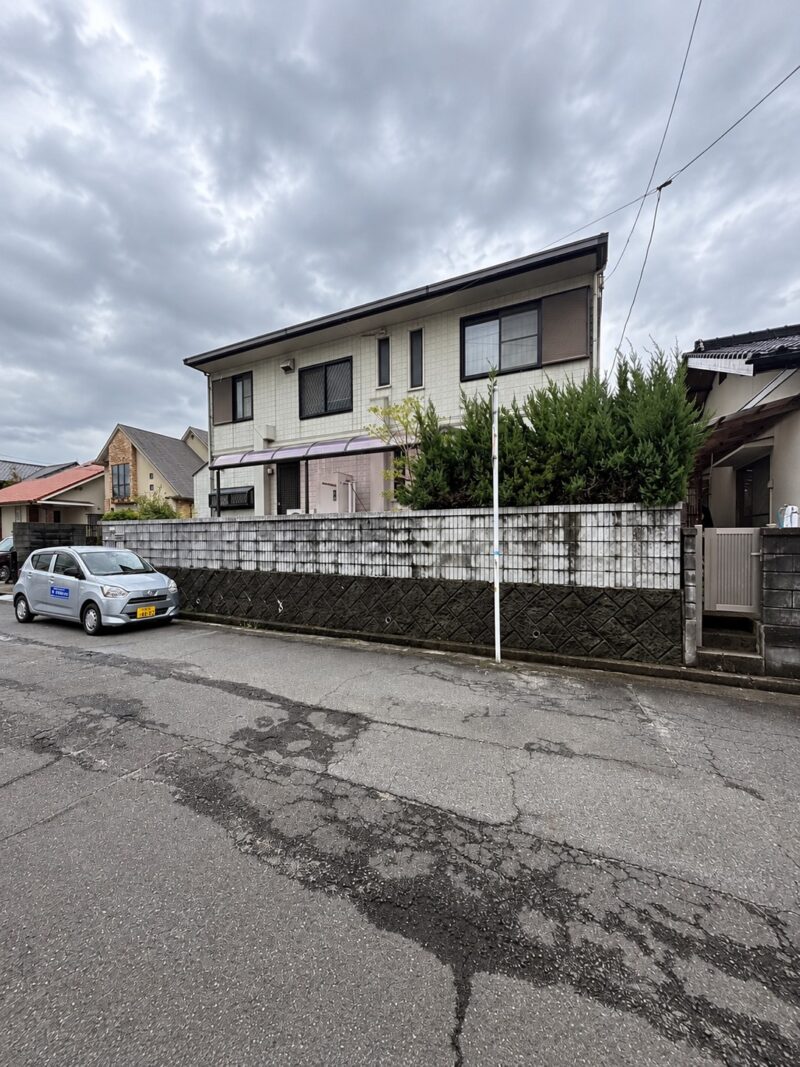岩国市軽量鉄骨造2階建て解体工事