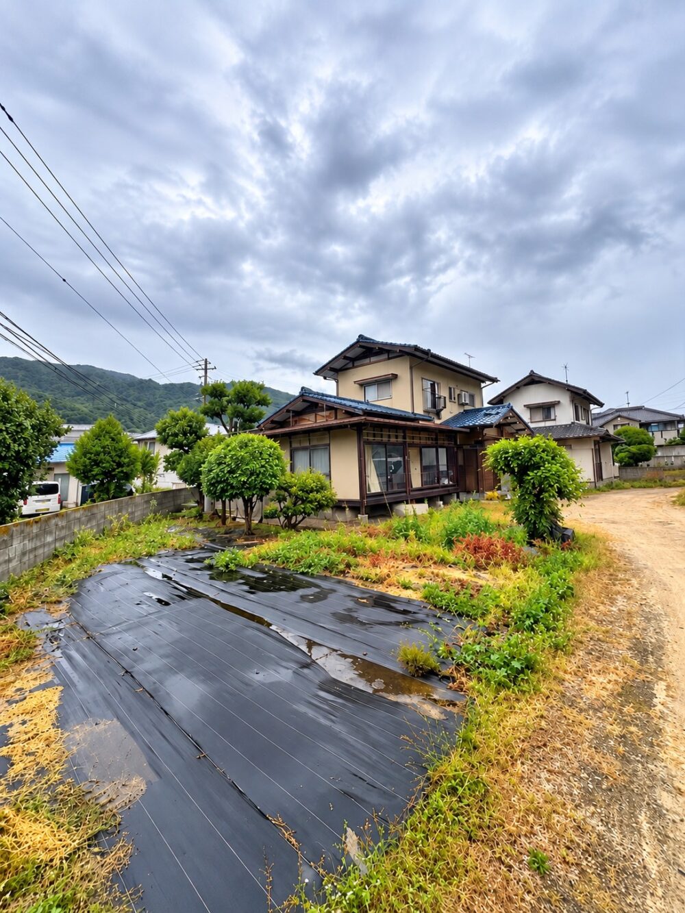 安芸区木造2階建て住宅解体工事 29坪 解体前