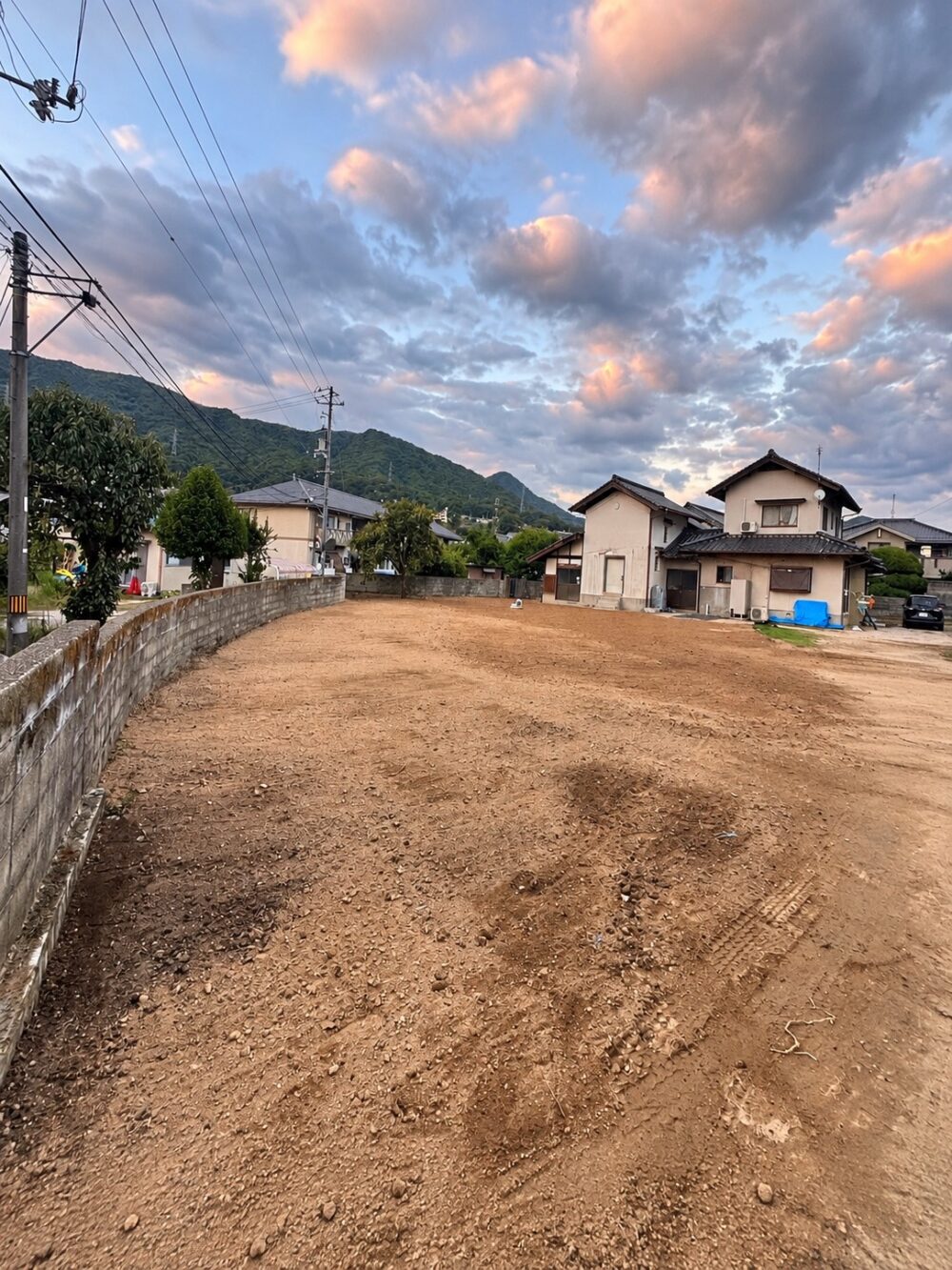 安芸区木造2階建て住宅解体工事 29坪 解体後