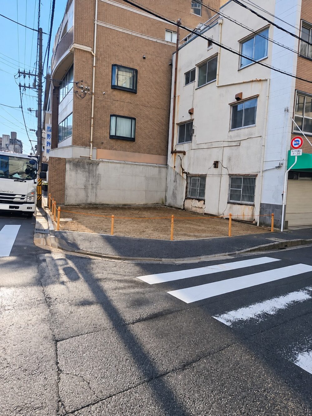 広島市3階建て木造・RC造ビル解体工事 50坪 解体後