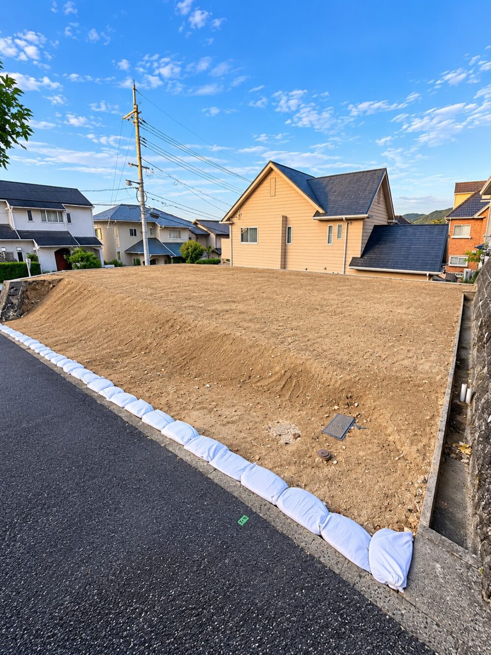 広島市木造2階建て住宅解体工事 40坪 解体後